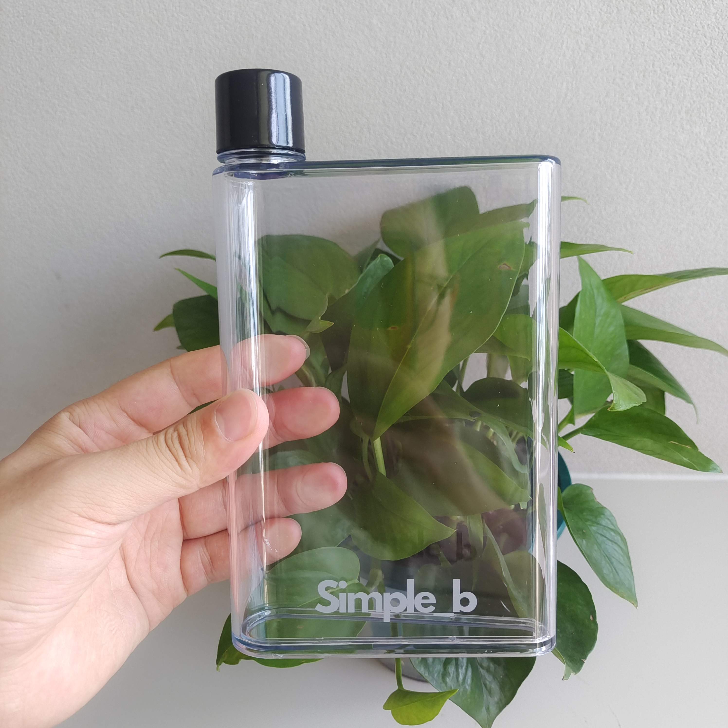 Simple B Sleek - Portable A6 Flat Water Bottle - Next day delivery